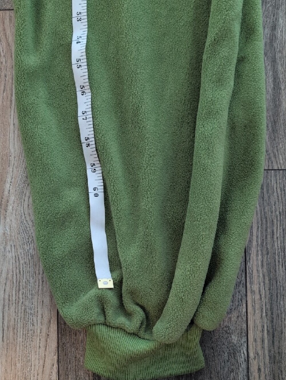 Green Turtle Costume Onesie with Hood Adult Size 2X - Picture 11 of 12